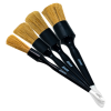Leraton NATURAL BRISTLE DETAILING BRUSH SET DBRNS Набор кистей для детейлинга, натуральная щетина (1