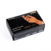 ShineSystems Nitrile Gloves Diamond -  нитриловые перчатки, размер "L", цвет оранжевый 100 шт