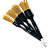 Leraton NATURAL BRISTLE DETAILING BRUSH SET DBRNS Набор кистей для детейлинга, натуральная щетина (1