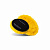 ShineSystems Yellow Wool Pad - полировальный круг из желтого меха, 130 мм